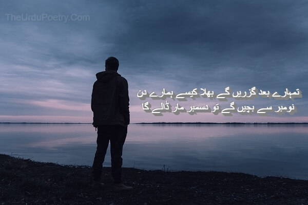 December Poetry - Top 10 Best Urdu Shayari With Images 2023
