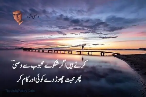 Two Line Wasi Shah Poetry