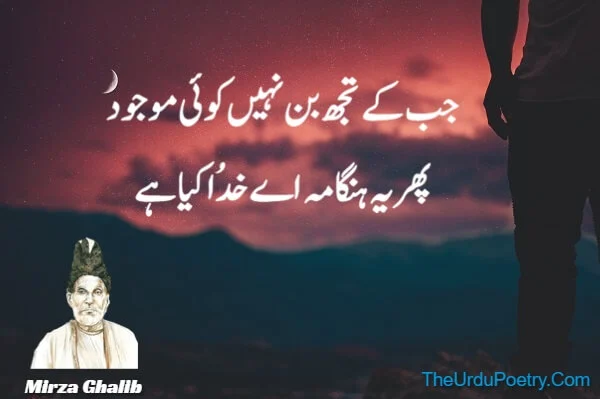 Sad Ghalib Poetry
