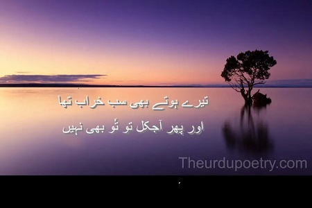 Poetry In Urdu 2 Lines